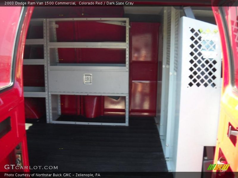 Colorado Red / Dark Slate Gray 2003 Dodge Ram Van 1500 Commercial