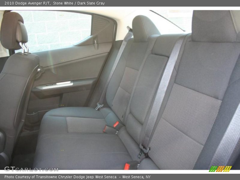 Stone White / Dark Slate Gray 2010 Dodge Avenger R/T