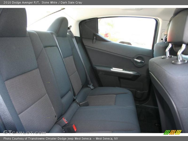 Stone White / Dark Slate Gray 2010 Dodge Avenger R/T