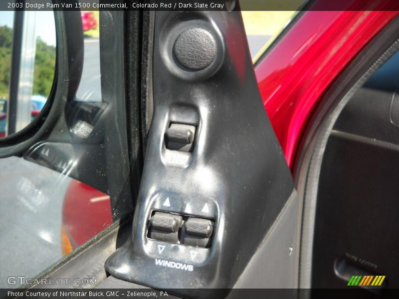 Colorado Red / Dark Slate Gray 2003 Dodge Ram Van 1500 Commercial