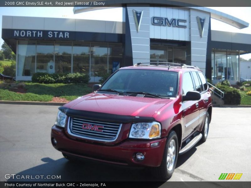 Red Jewel Tintcoat / Ebony 2008 GMC Envoy SLE 4x4