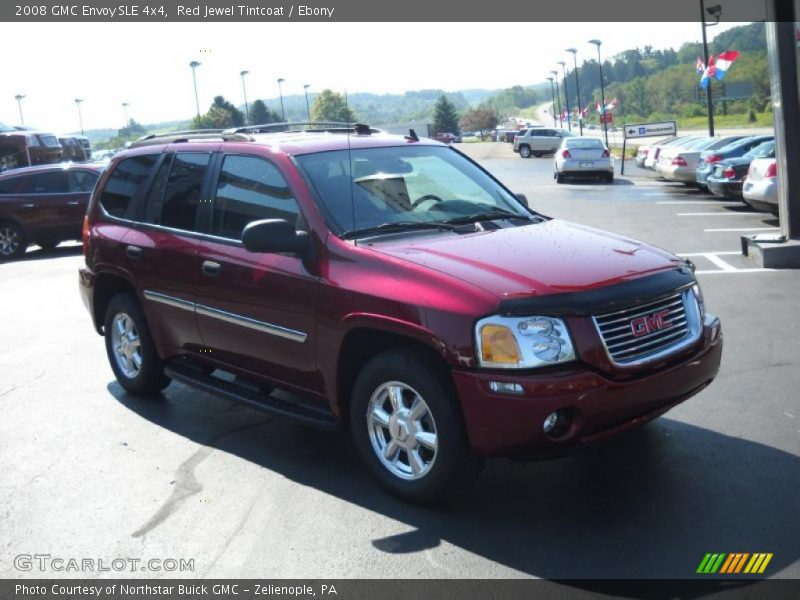 Red Jewel Tintcoat / Ebony 2008 GMC Envoy SLE 4x4