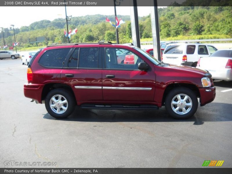 Red Jewel Tintcoat / Ebony 2008 GMC Envoy SLE 4x4