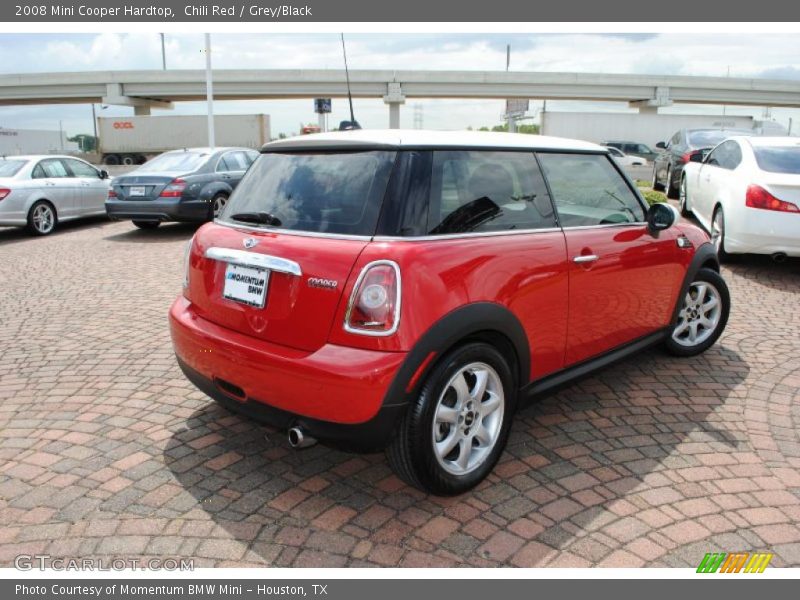 Chili Red / Grey/Black 2008 Mini Cooper Hardtop