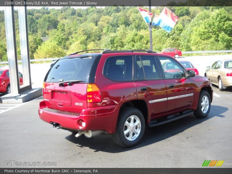 Red Jewel Tintcoat / Ebony 2008 GMC Envoy SLE 4x4