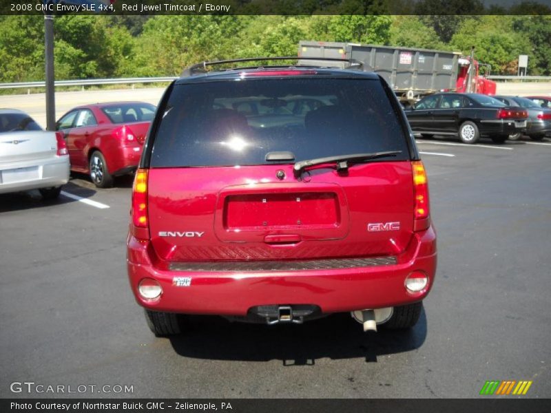 Red Jewel Tintcoat / Ebony 2008 GMC Envoy SLE 4x4