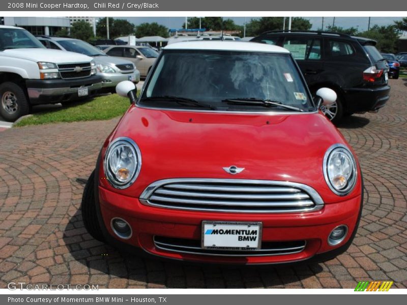 Chili Red / Grey/Black 2008 Mini Cooper Hardtop