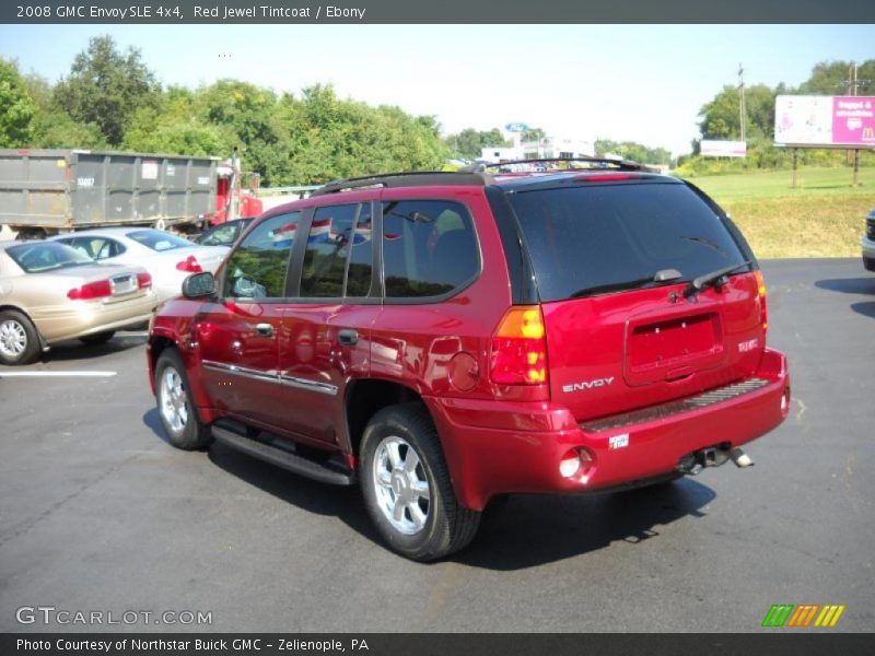 Red Jewel Tintcoat / Ebony 2008 GMC Envoy SLE 4x4