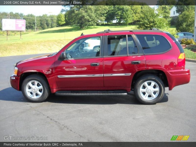 Red Jewel Tintcoat / Ebony 2008 GMC Envoy SLE 4x4