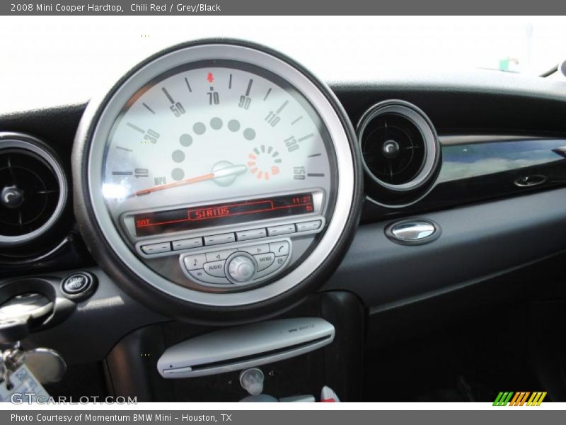 Chili Red / Grey/Black 2008 Mini Cooper Hardtop
