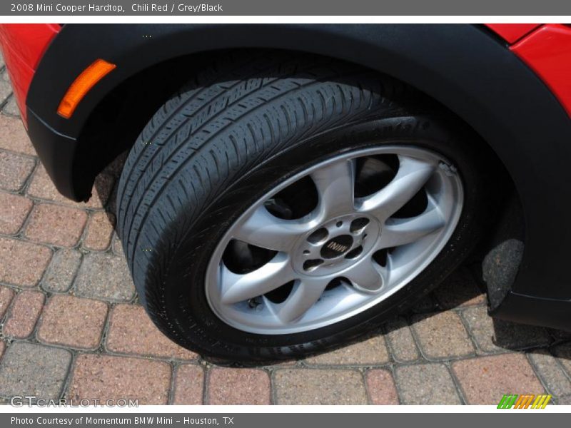 Chili Red / Grey/Black 2008 Mini Cooper Hardtop