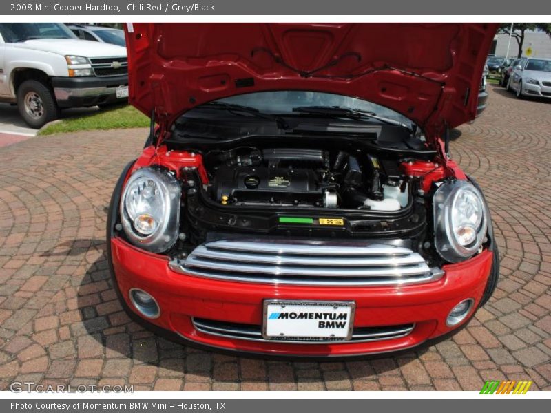 Chili Red / Grey/Black 2008 Mini Cooper Hardtop