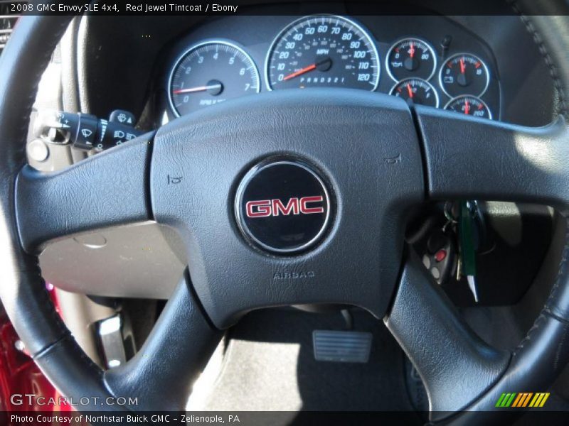 Red Jewel Tintcoat / Ebony 2008 GMC Envoy SLE 4x4