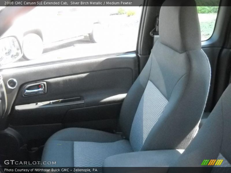 Silver Birch Metallic / Medium Pewter 2008 GMC Canyon SLE Extended Cab