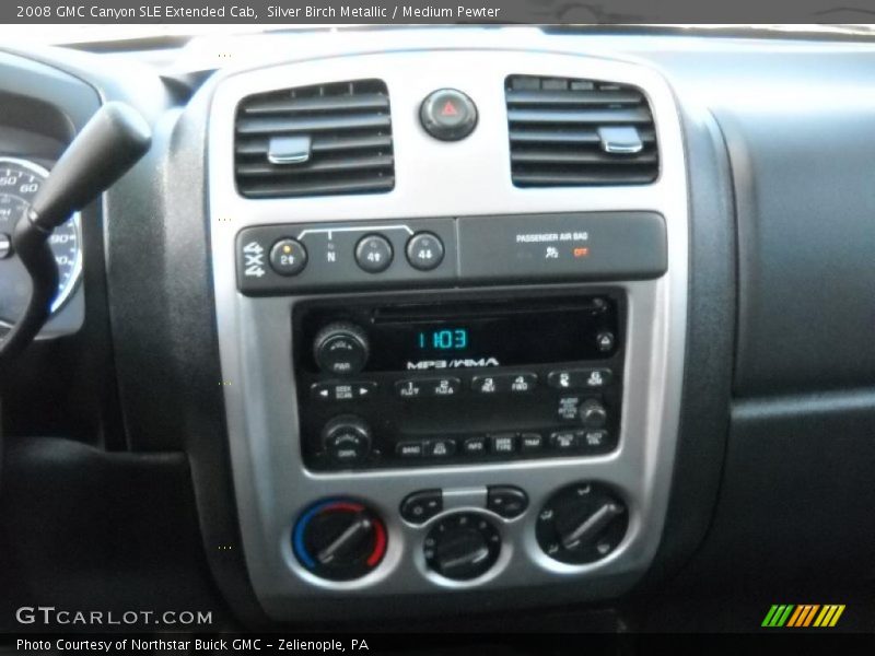 Silver Birch Metallic / Medium Pewter 2008 GMC Canyon SLE Extended Cab