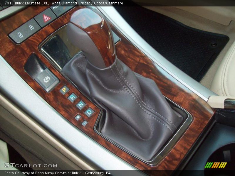 White Diamond Tricoat / Cocoa/Cashmere 2011 Buick LaCrosse CXL