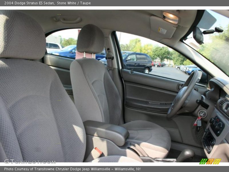 Stone White / Taupe 2004 Dodge Stratus ES Sedan