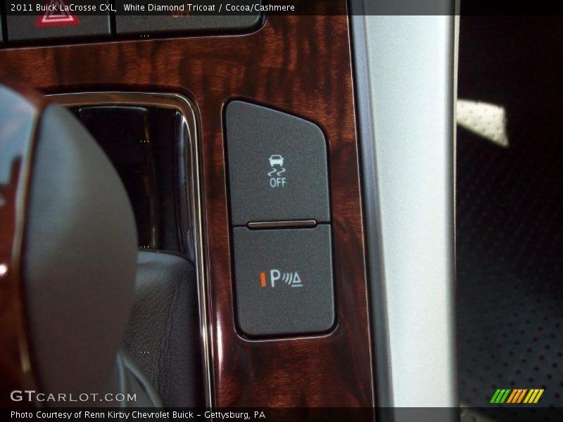 White Diamond Tricoat / Cocoa/Cashmere 2011 Buick LaCrosse CXL