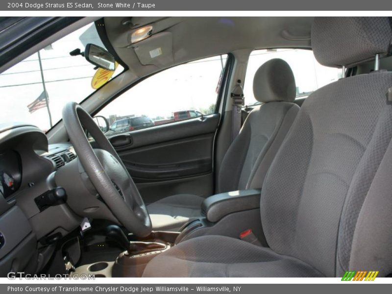 Stone White / Taupe 2004 Dodge Stratus ES Sedan