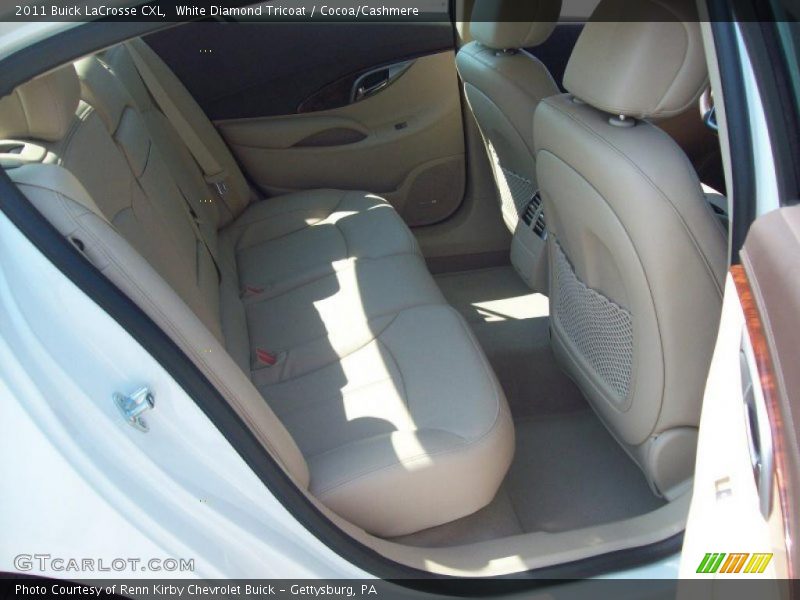 White Diamond Tricoat / Cocoa/Cashmere 2011 Buick LaCrosse CXL