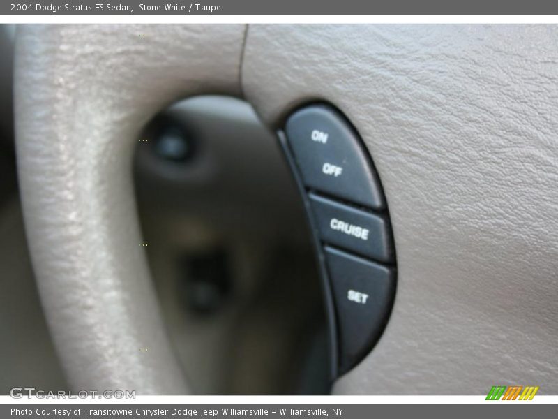 Stone White / Taupe 2004 Dodge Stratus ES Sedan