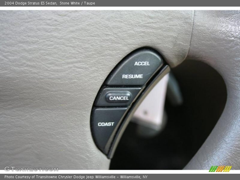 Stone White / Taupe 2004 Dodge Stratus ES Sedan