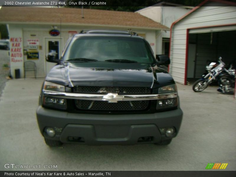 Onyx Black / Graphite 2002 Chevrolet Avalanche Z71 4x4