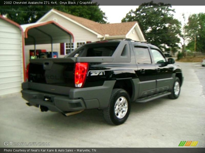 Onyx Black / Graphite 2002 Chevrolet Avalanche Z71 4x4