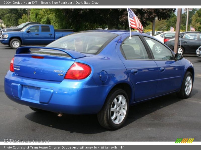 Electric Blue Pearlcoat / Dark Slate Gray 2004 Dodge Neon SXT