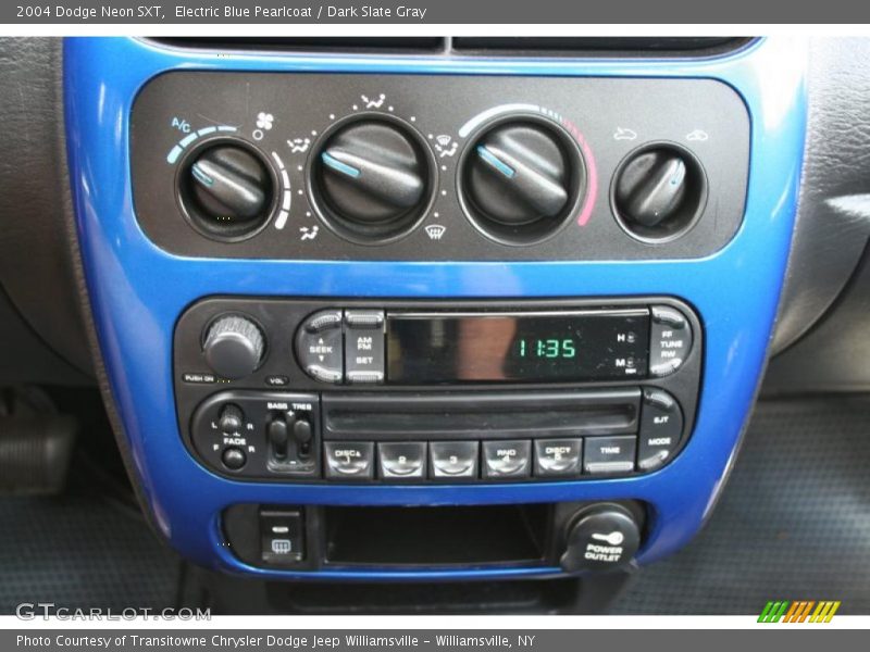 Electric Blue Pearlcoat / Dark Slate Gray 2004 Dodge Neon SXT
