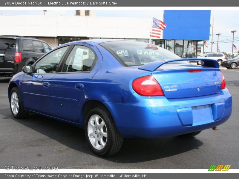 Electric Blue Pearlcoat / Dark Slate Gray 2004 Dodge Neon SXT