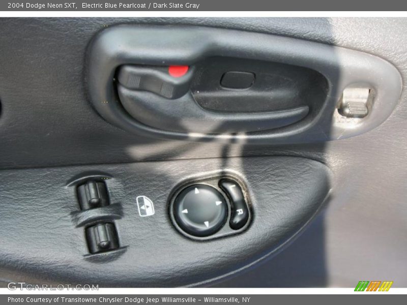 Electric Blue Pearlcoat / Dark Slate Gray 2004 Dodge Neon SXT