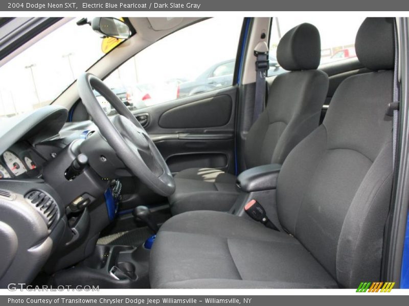 Electric Blue Pearlcoat / Dark Slate Gray 2004 Dodge Neon SXT