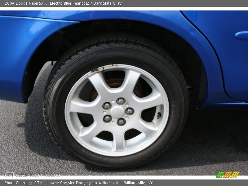 Electric Blue Pearlcoat / Dark Slate Gray 2004 Dodge Neon SXT