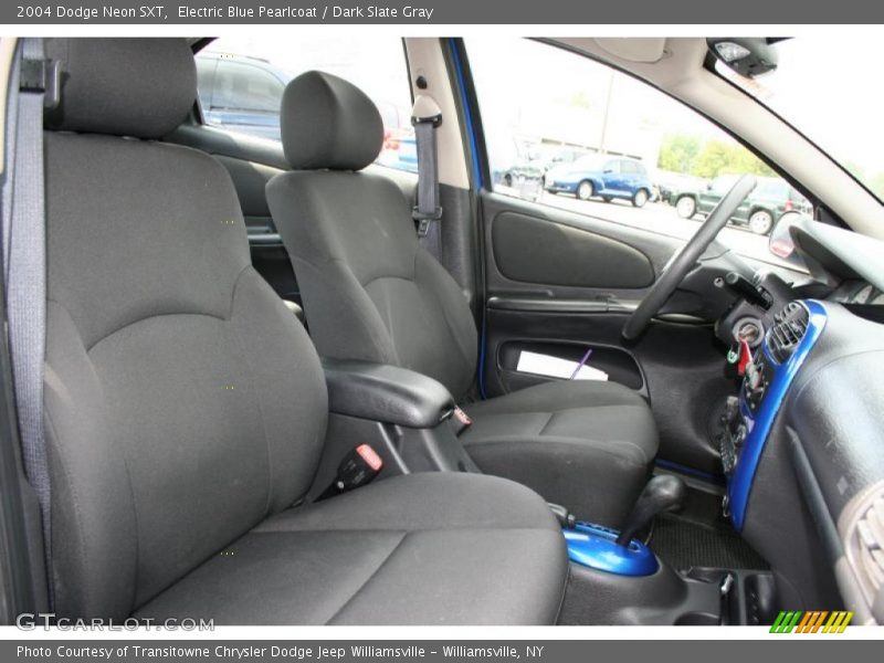 Electric Blue Pearlcoat / Dark Slate Gray 2004 Dodge Neon SXT