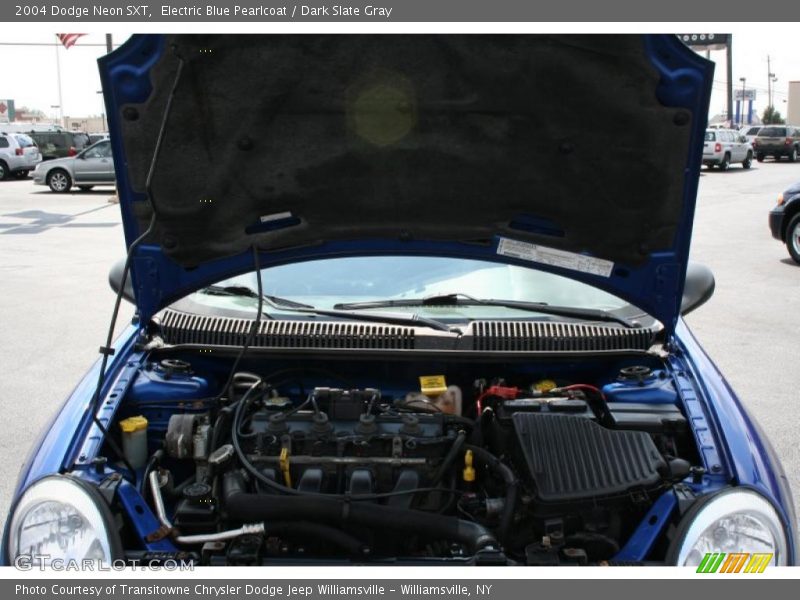 Electric Blue Pearlcoat / Dark Slate Gray 2004 Dodge Neon SXT
