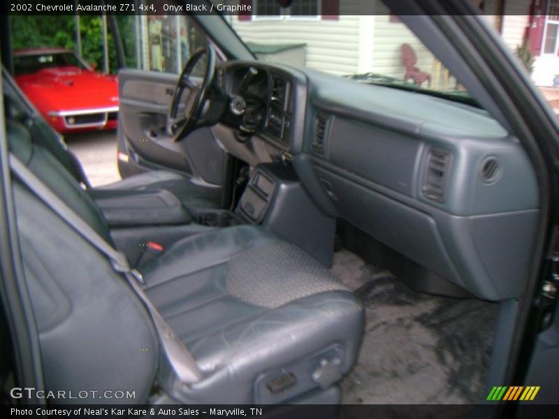 Onyx Black / Graphite 2002 Chevrolet Avalanche Z71 4x4