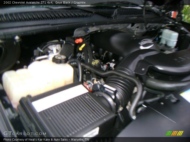 Onyx Black / Graphite 2002 Chevrolet Avalanche Z71 4x4
