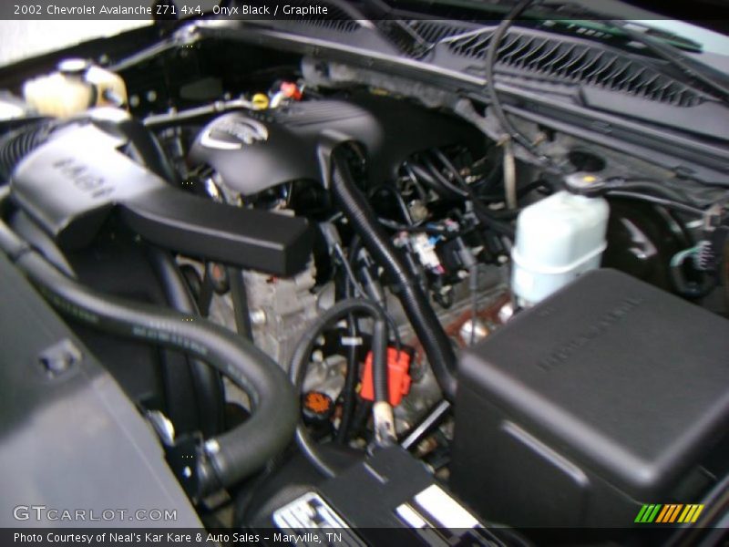 Onyx Black / Graphite 2002 Chevrolet Avalanche Z71 4x4