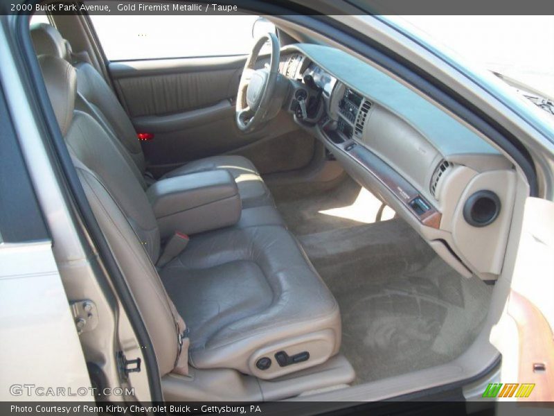 Gold Firemist Metallic / Taupe 2000 Buick Park Avenue