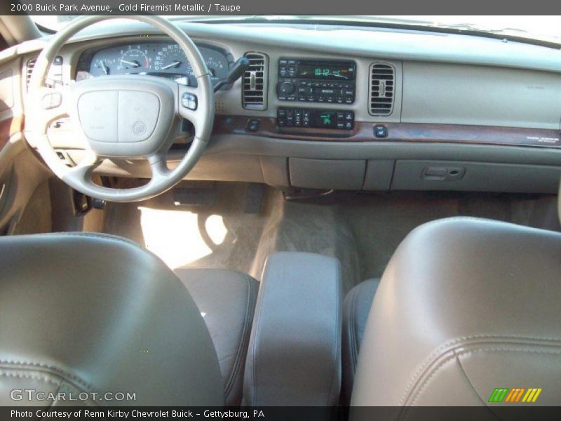 Gold Firemist Metallic / Taupe 2000 Buick Park Avenue