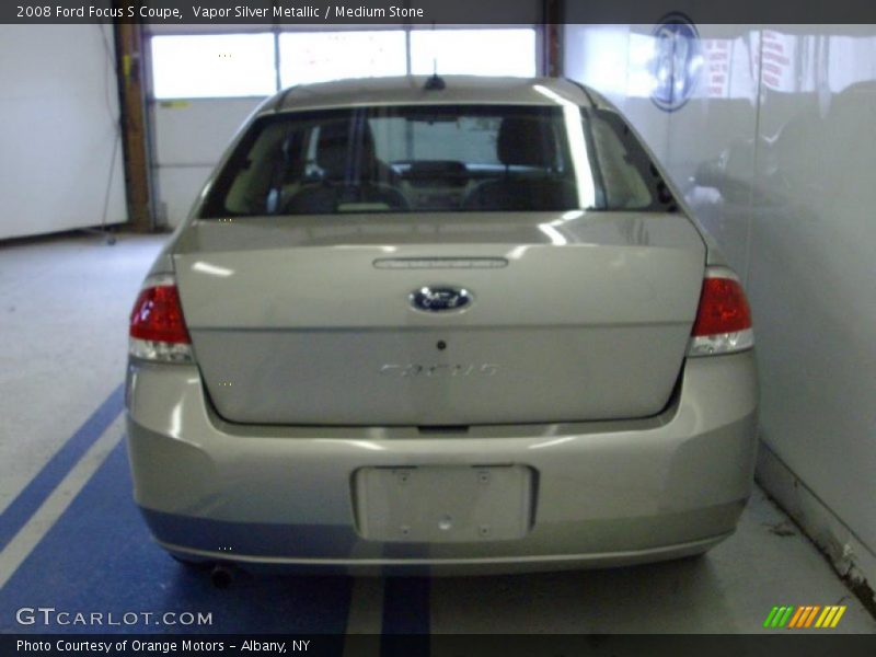 Vapor Silver Metallic / Medium Stone 2008 Ford Focus S Coupe