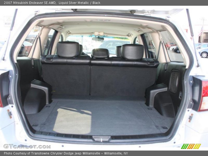 Liquid Silver Metallic / Black 2007 Mitsubishi Endeavor SE AWD