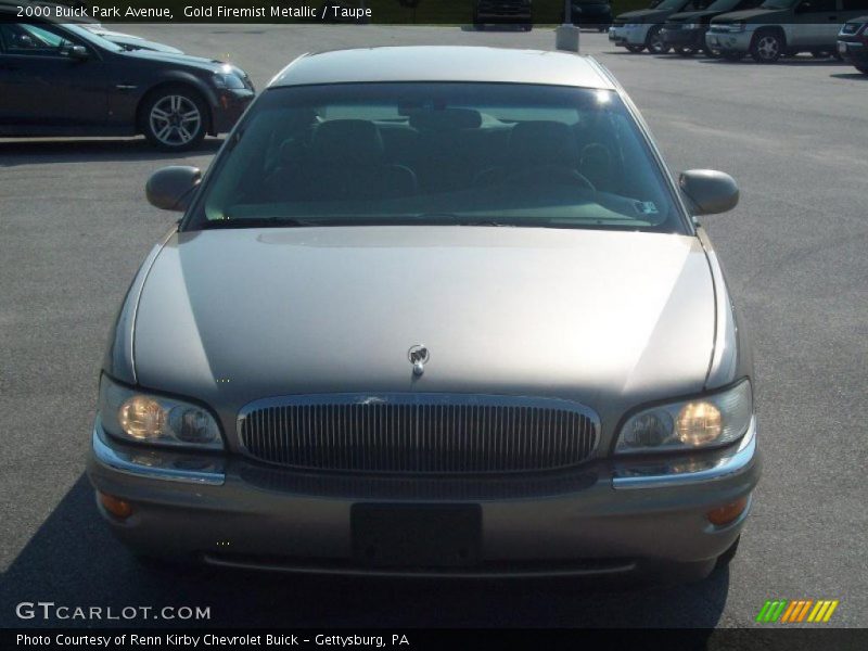 Gold Firemist Metallic / Taupe 2000 Buick Park Avenue
