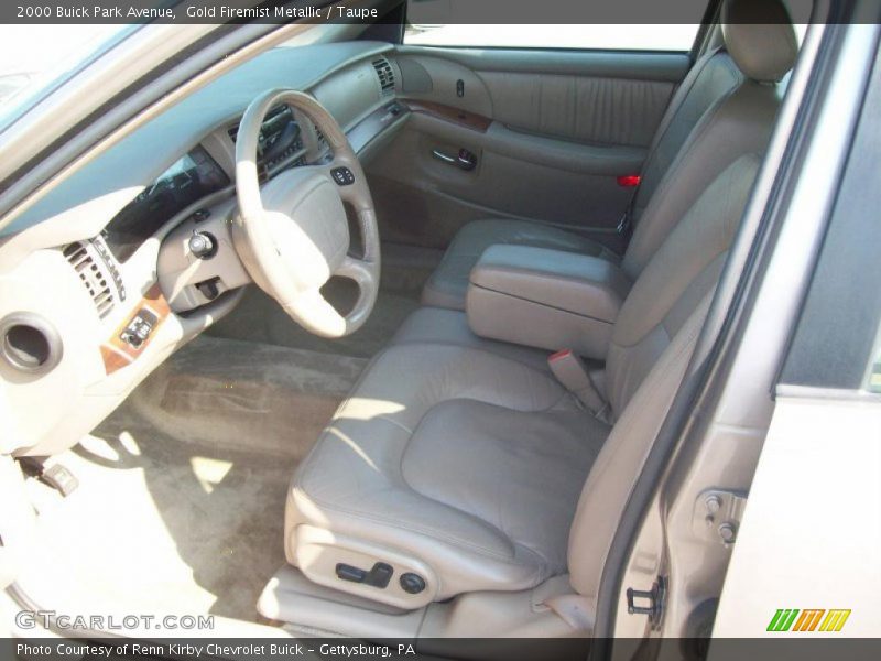 Gold Firemist Metallic / Taupe 2000 Buick Park Avenue