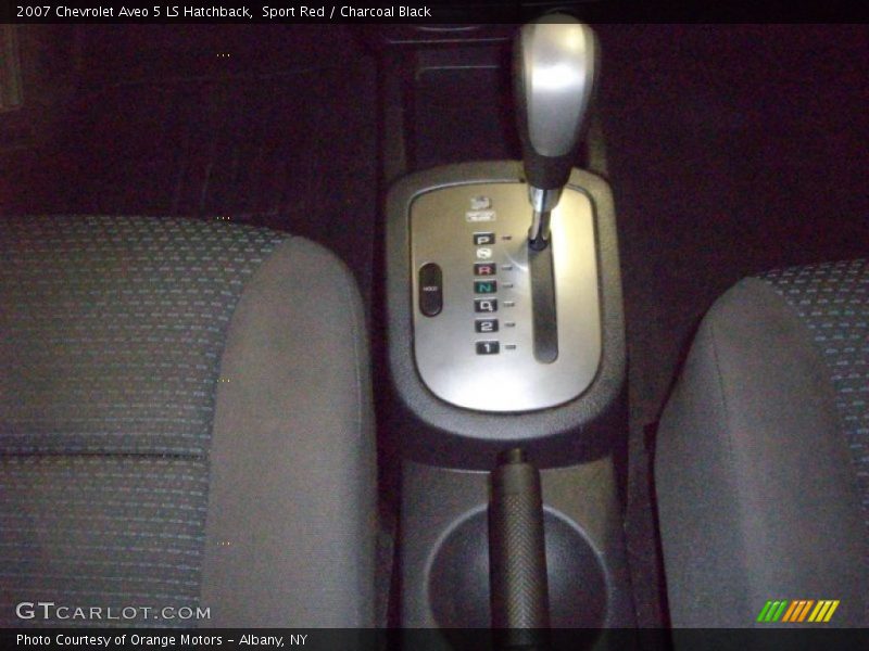Sport Red / Charcoal Black 2007 Chevrolet Aveo 5 LS Hatchback