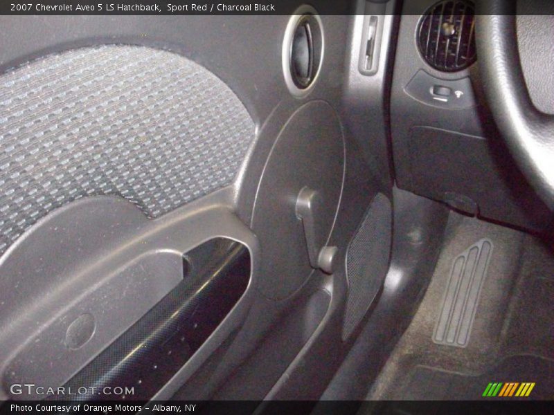 Sport Red / Charcoal Black 2007 Chevrolet Aveo 5 LS Hatchback