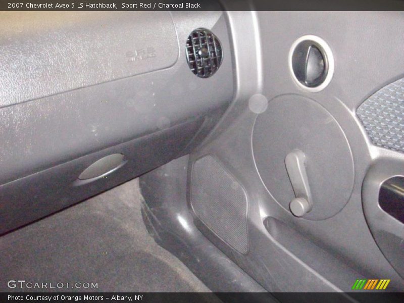 Sport Red / Charcoal Black 2007 Chevrolet Aveo 5 LS Hatchback