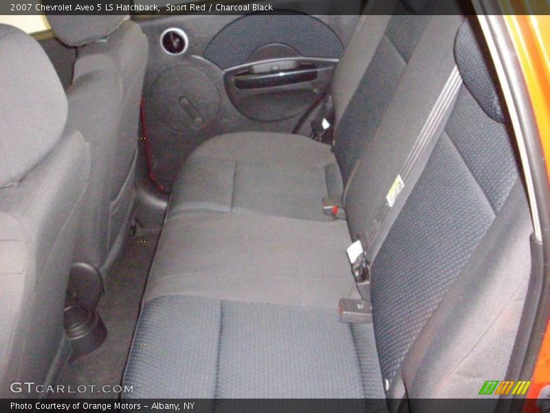 Sport Red / Charcoal Black 2007 Chevrolet Aveo 5 LS Hatchback