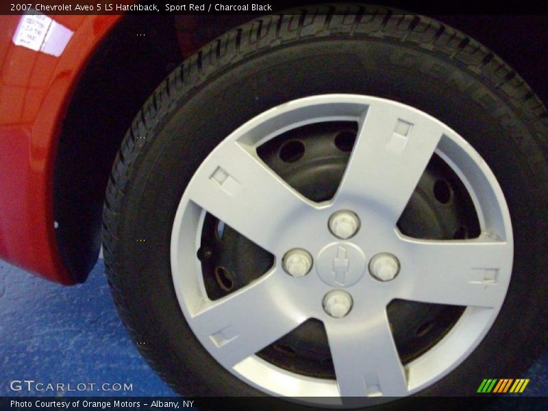 Sport Red / Charcoal Black 2007 Chevrolet Aveo 5 LS Hatchback